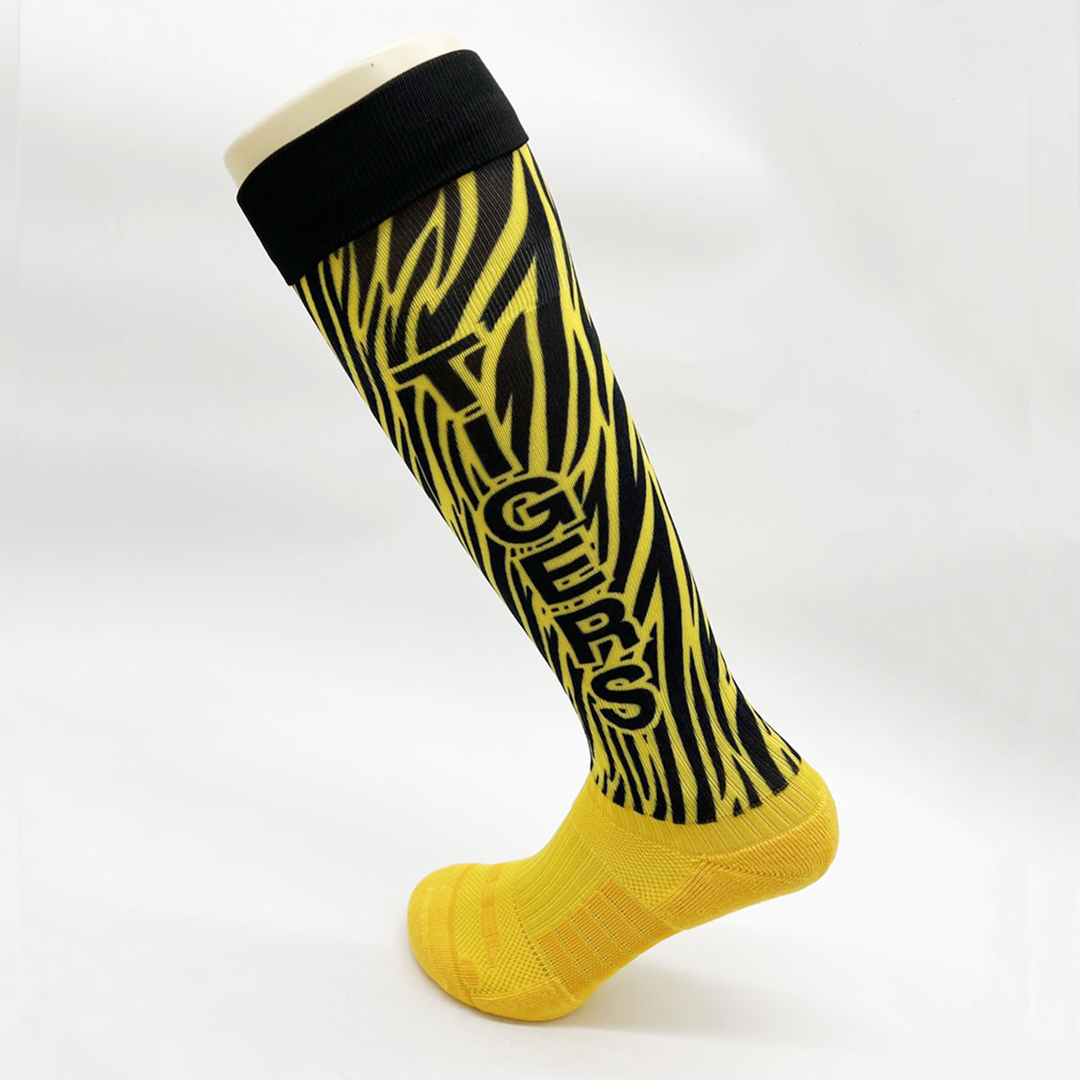 Sublimated Over the Calf Folded Socks