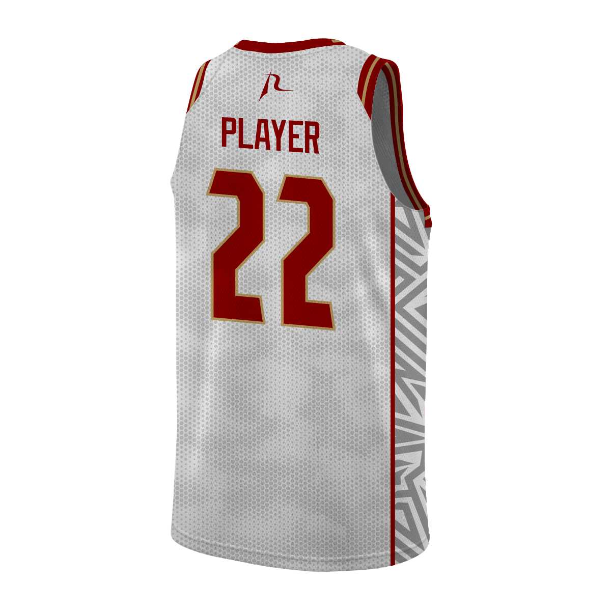 Team Rebel Sports Basketball Jersey Back Design 1 - 2024