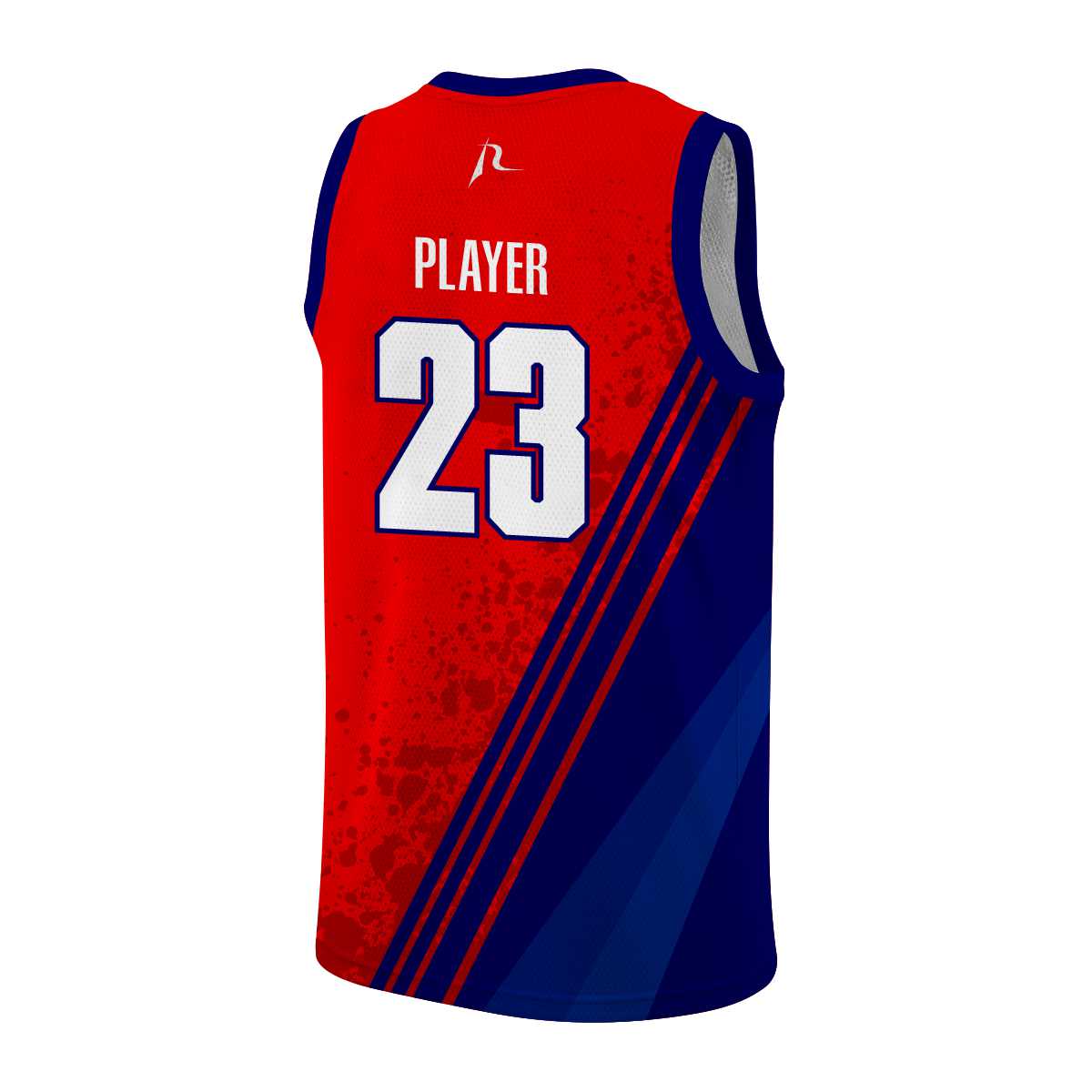 Team Rebel Sports Basketball Jersey Back Design 14 - 2024