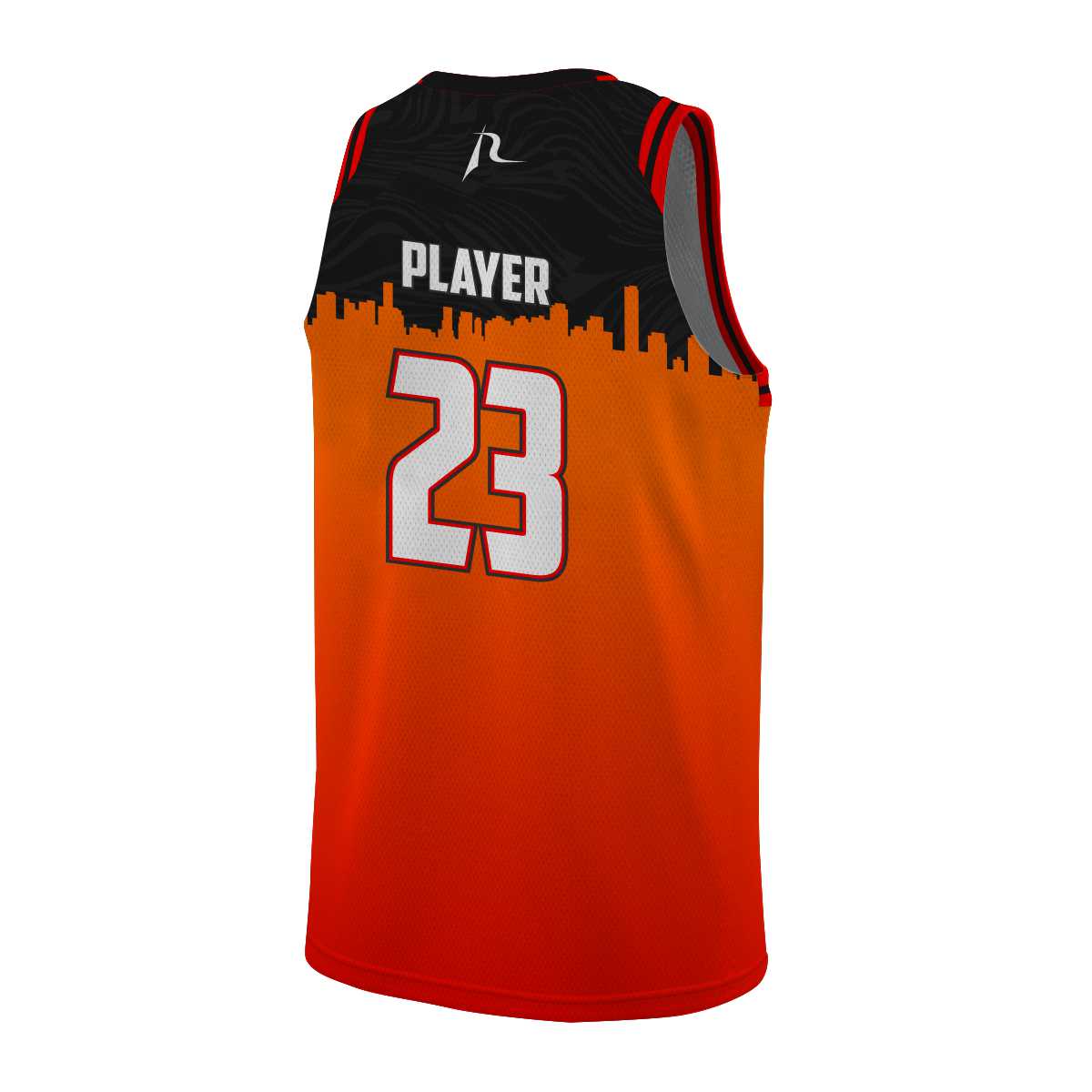 Team Rebel Sports Basketball Jersey Back Design 25 - 2024