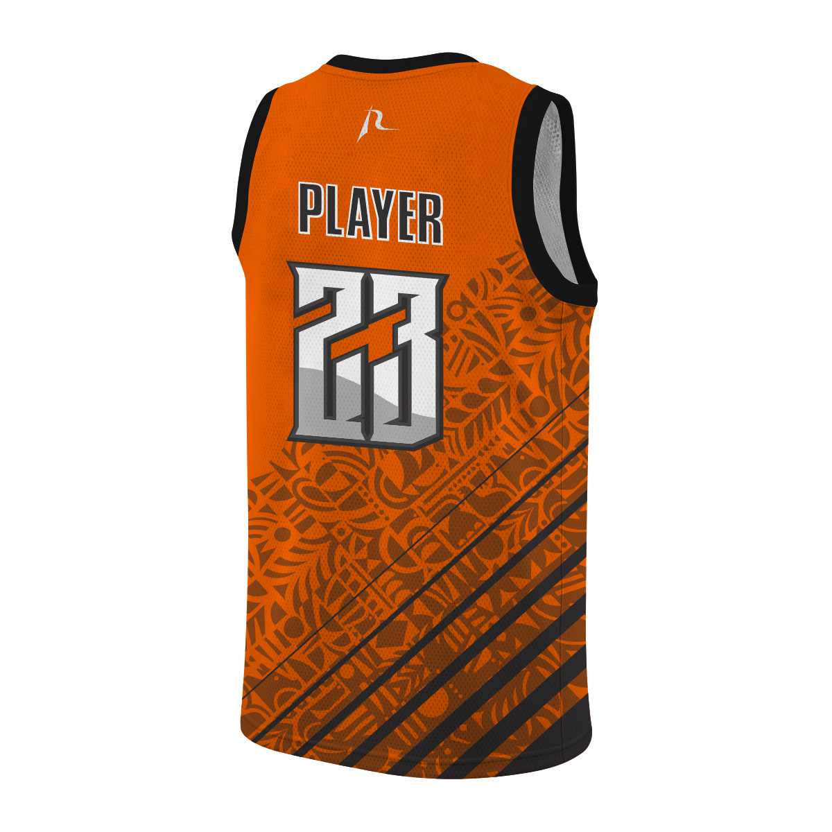 Team Rebel Sports Basketball Jersey Back Design 28 - 2024