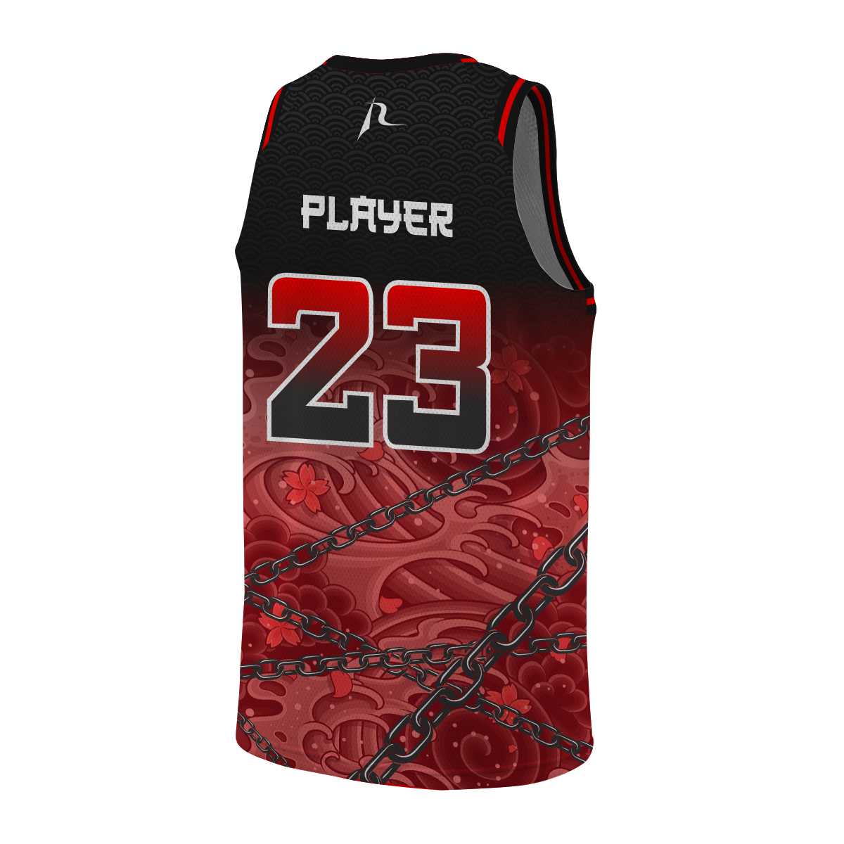Team Rebel Sports Basketball Jersey Back Design 29 - 2024