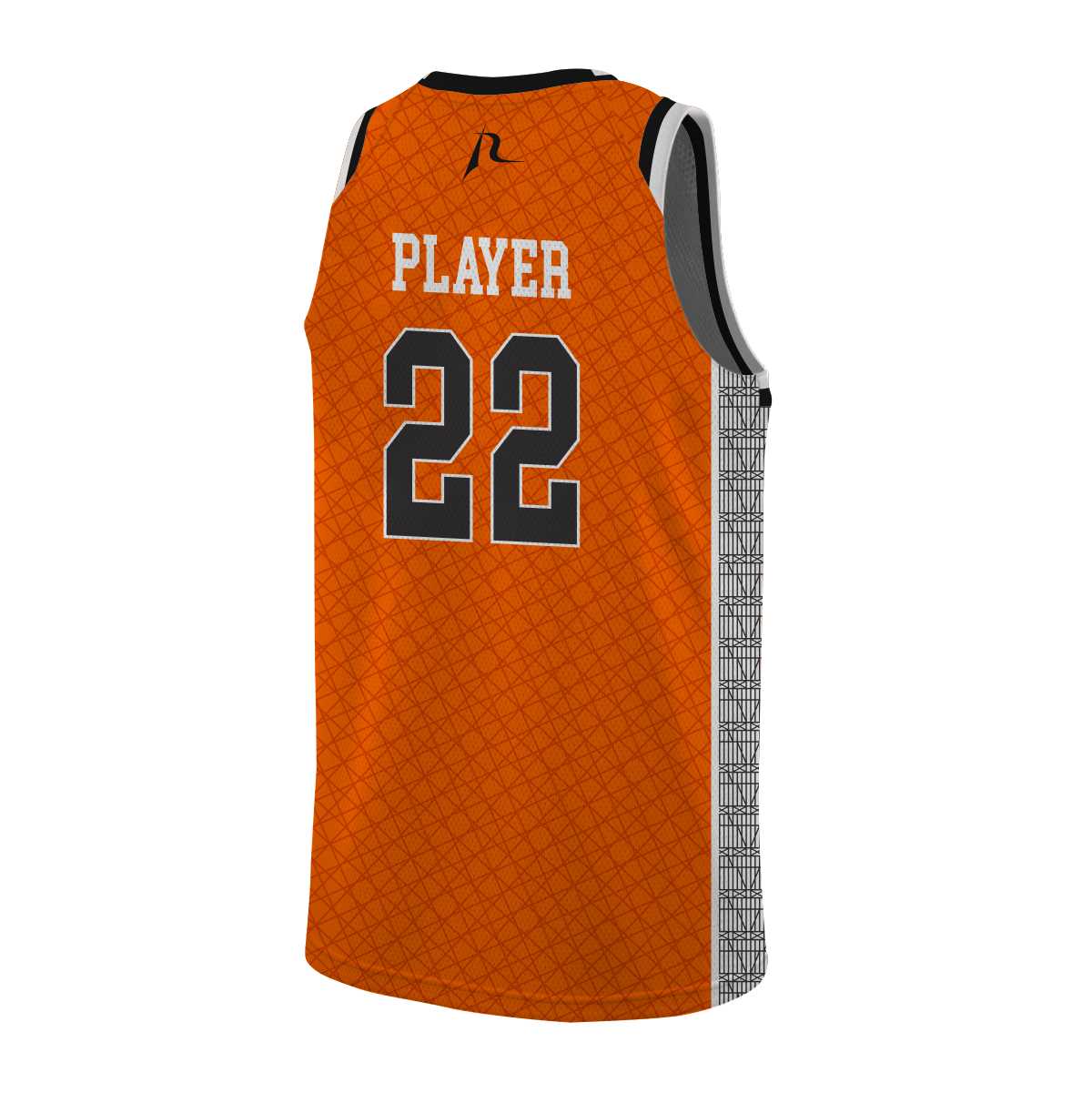 Team Rebel Sports Basketball Jersey Back Design 7 - 2024