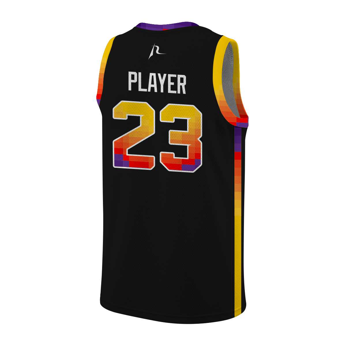 Team Rebel Sports Basketball Jersey Back Design 9 - 2024