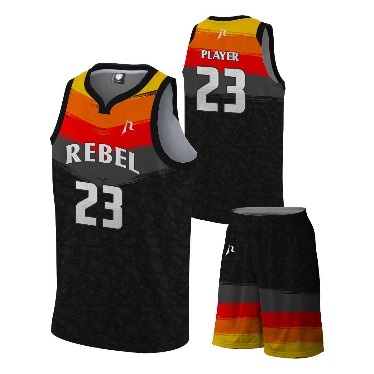 Team Rebel Sports Basketball Design 17 - 2024