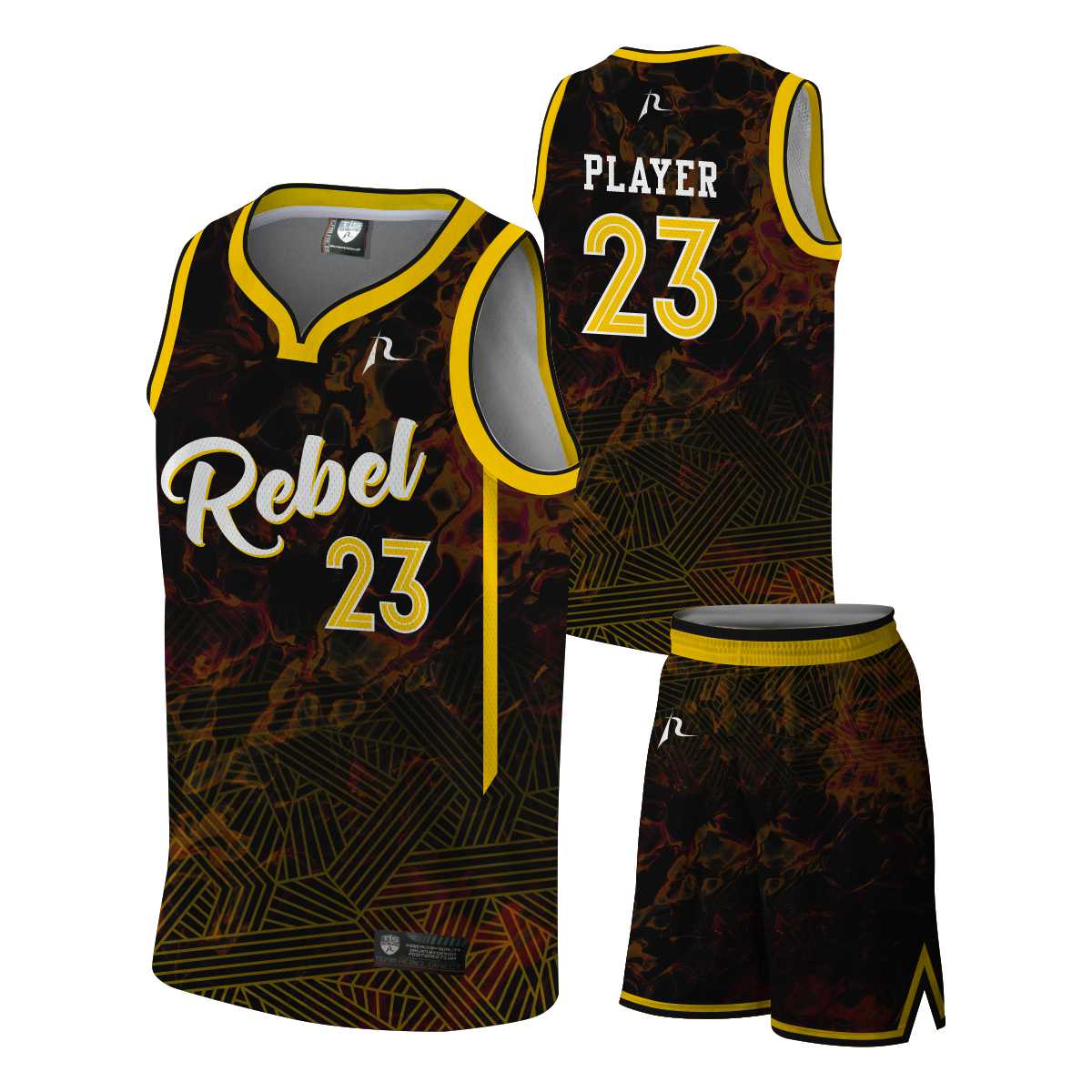 Team Rebel Sports Basketball Design 20 - 2024