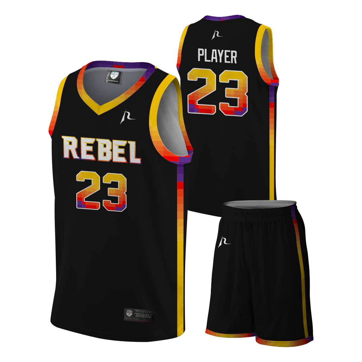 Team Rebel Sports Basketball Design 9 - 2024