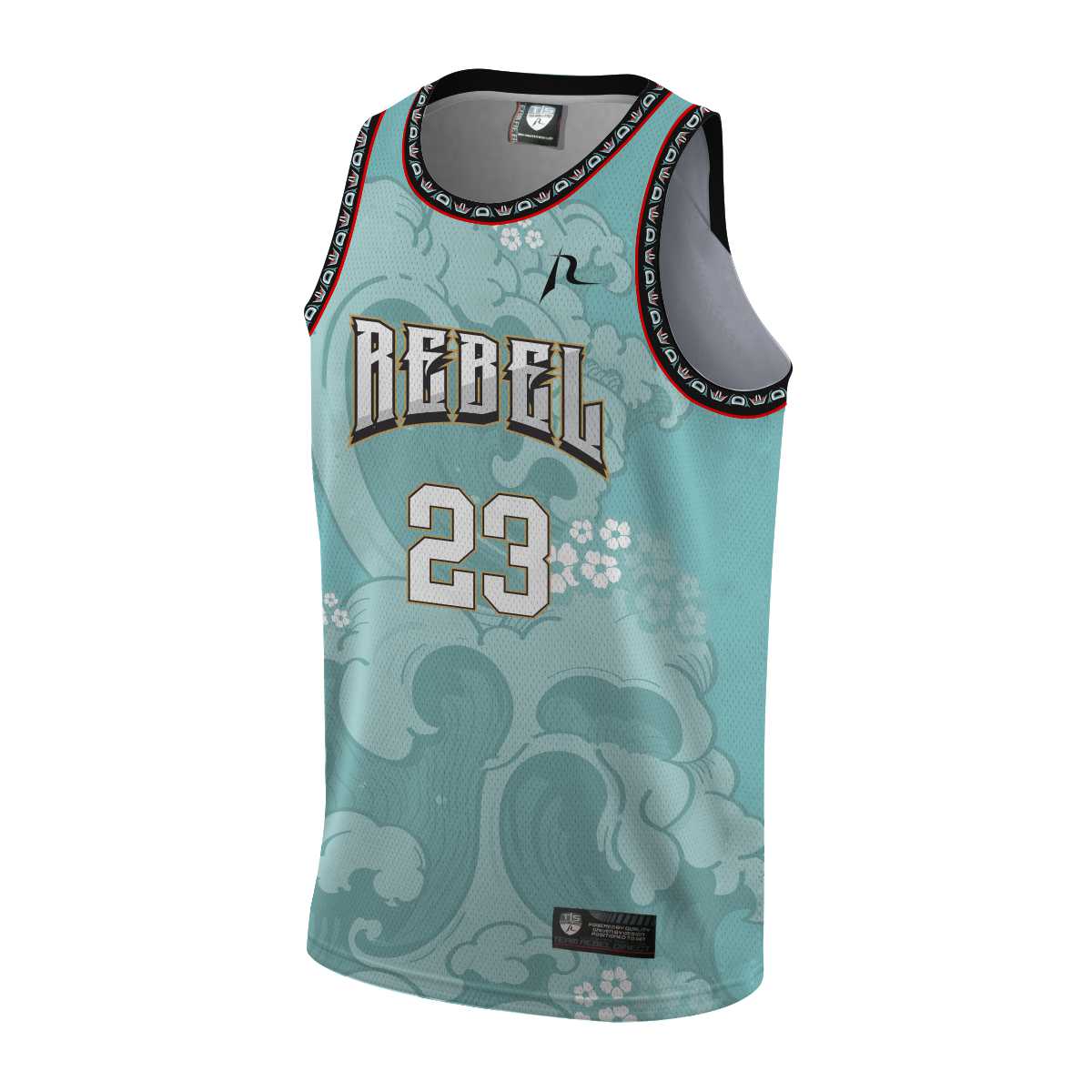 Team Rebel Sports Basketball Jersey Front Design 11 - 2024