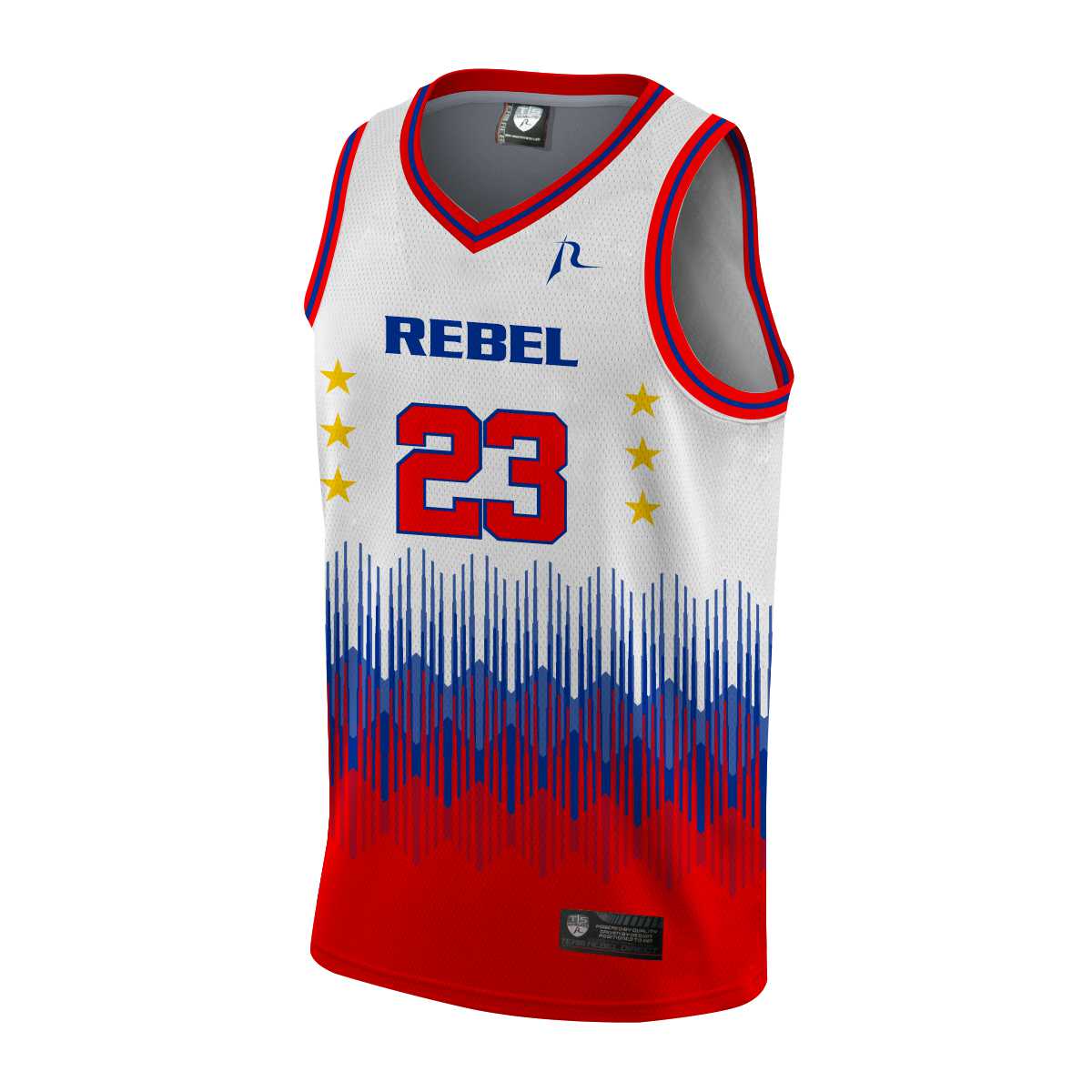 Team Rebel Sports Basketball Jersey Front Design 13 - 2024