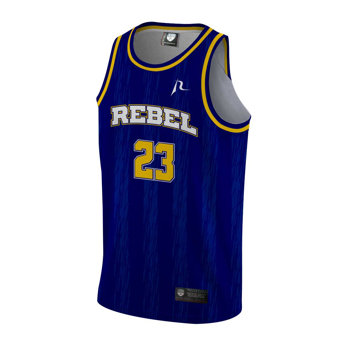 Team Rebel Sports Basketball Jersey Front Design 21 - 2024