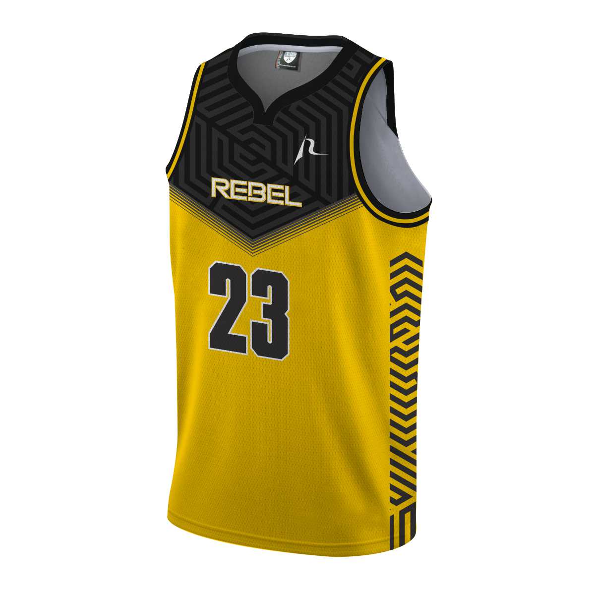 Team Rebel Sports Basketball Jersey Front Design 23 - 2024