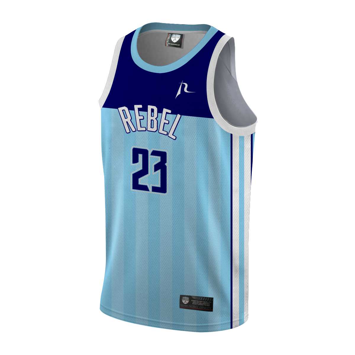 Team Rebel Sports Basketball Jersey Front Design 24 - 2024