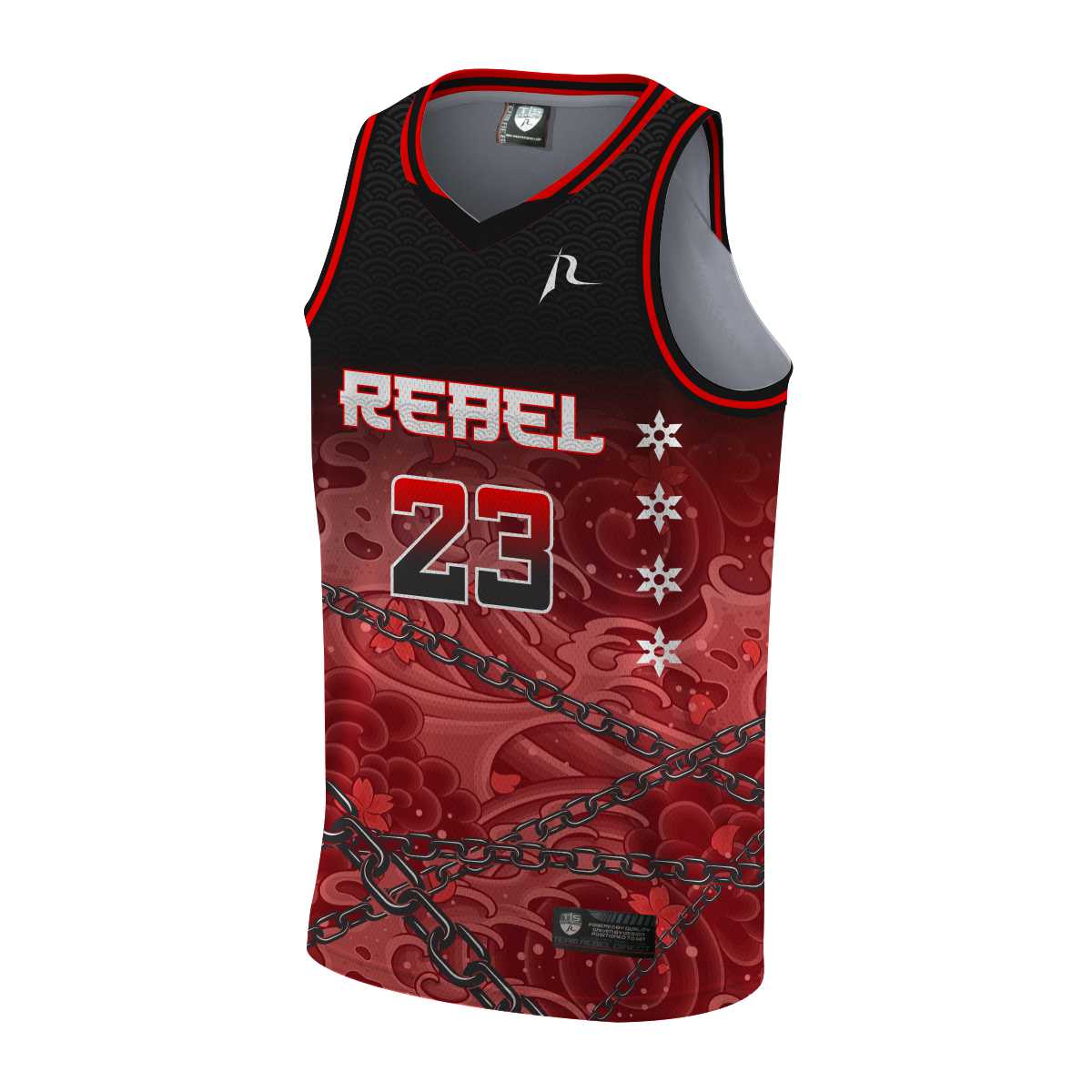 Team Rebel Sports Basketball Jersey Front Design 29 - 2024