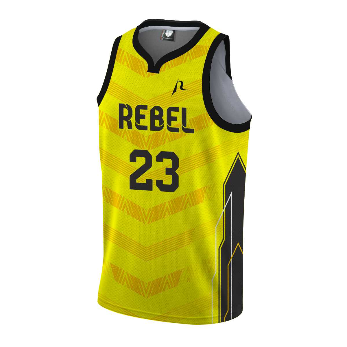 Team Rebel Sports Basketball Jersey Front Design 4 - 2024
