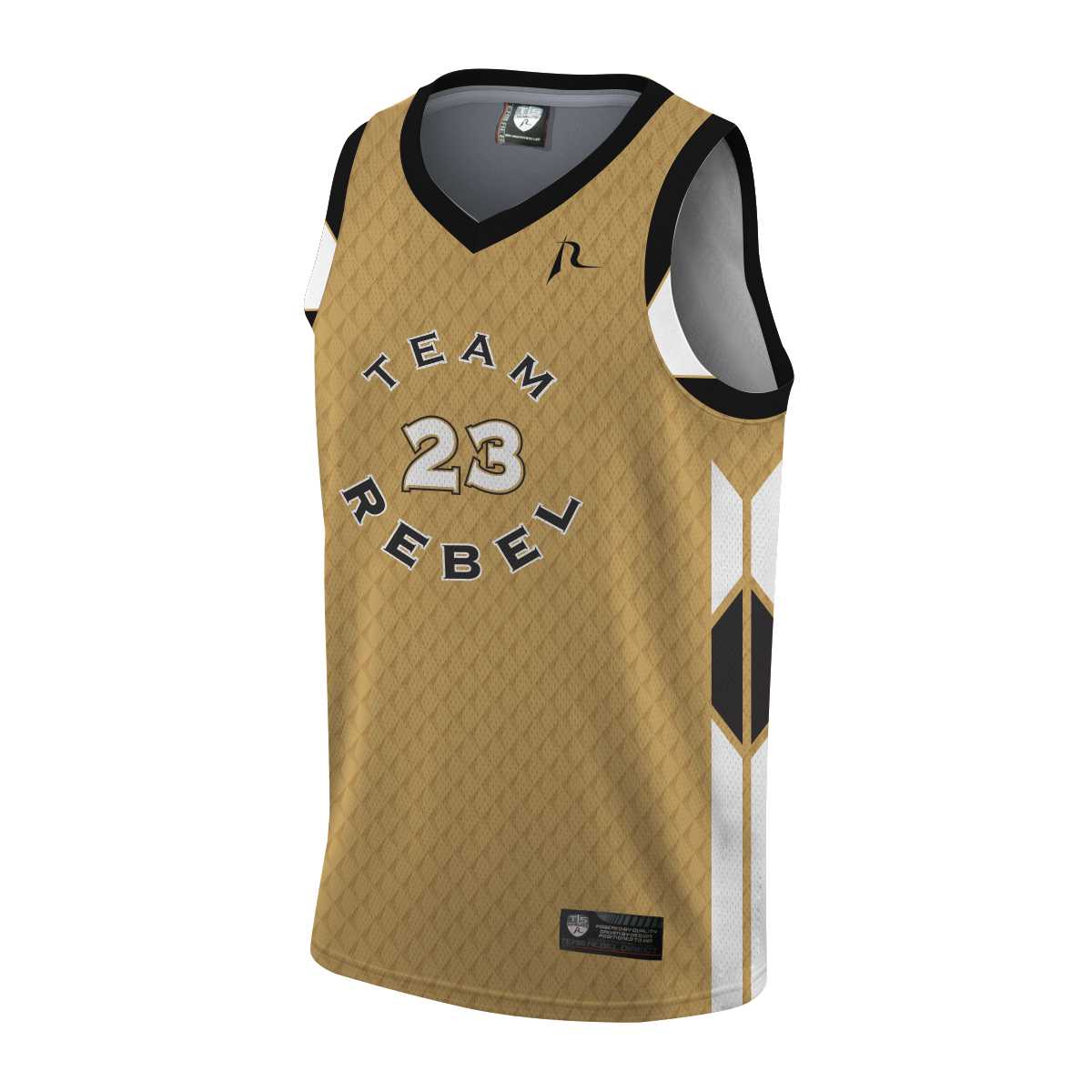 Team Rebel Sports Basketball Jersey Front Design 8 - 2024