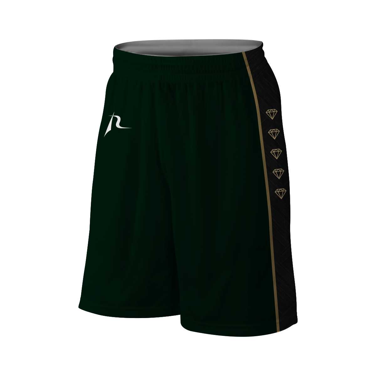 Team Rebel Sports Basketball Shorts Design 10 - 2024