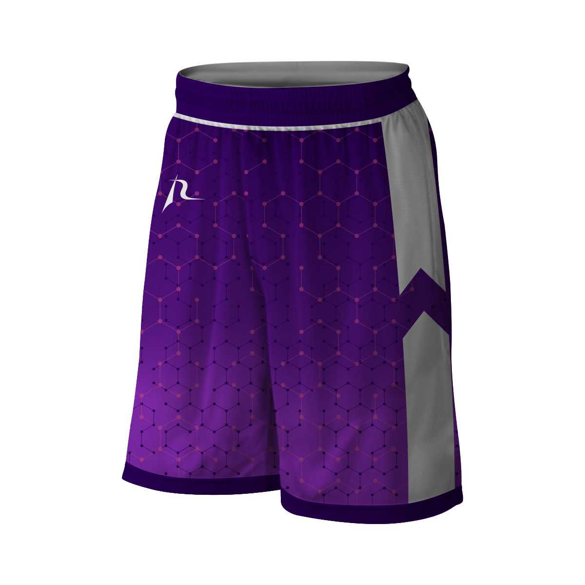 Team Rebel Sports Basketball Shorts Design 16 - 2024