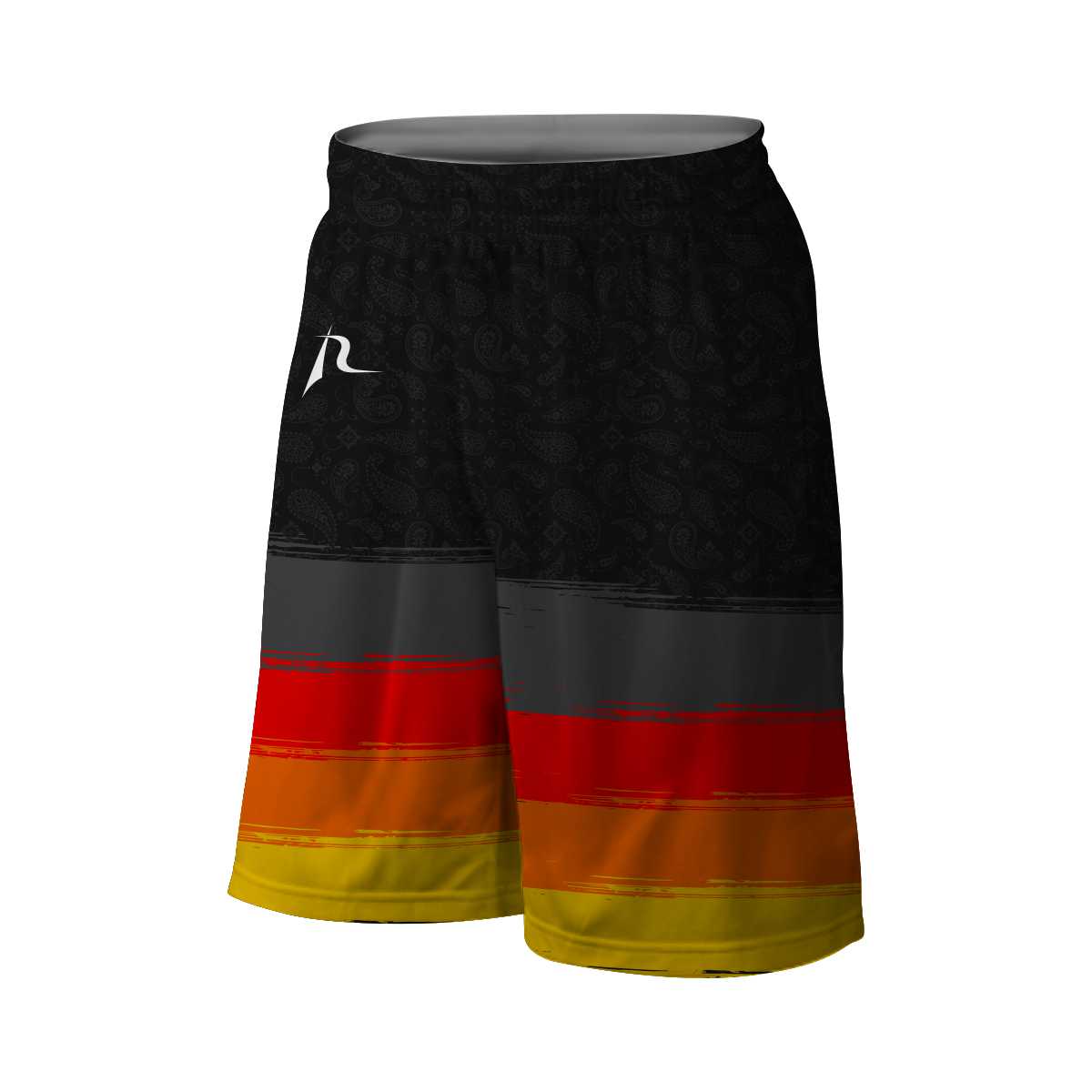 Team Rebel Sports Basketball Shorts Design 17 - 2024