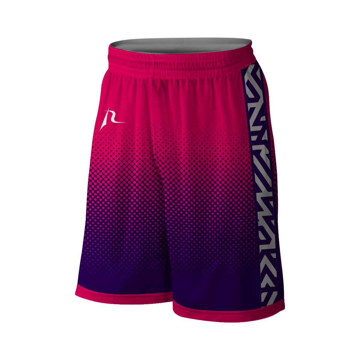 Team Rebel Sports Basketball Shorts Design 18 - 2024