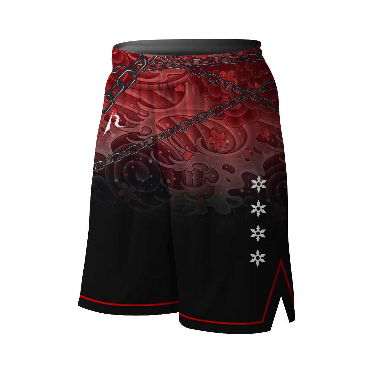 Team Rebel Sports Basketball Shorts Design 29 - 2024
