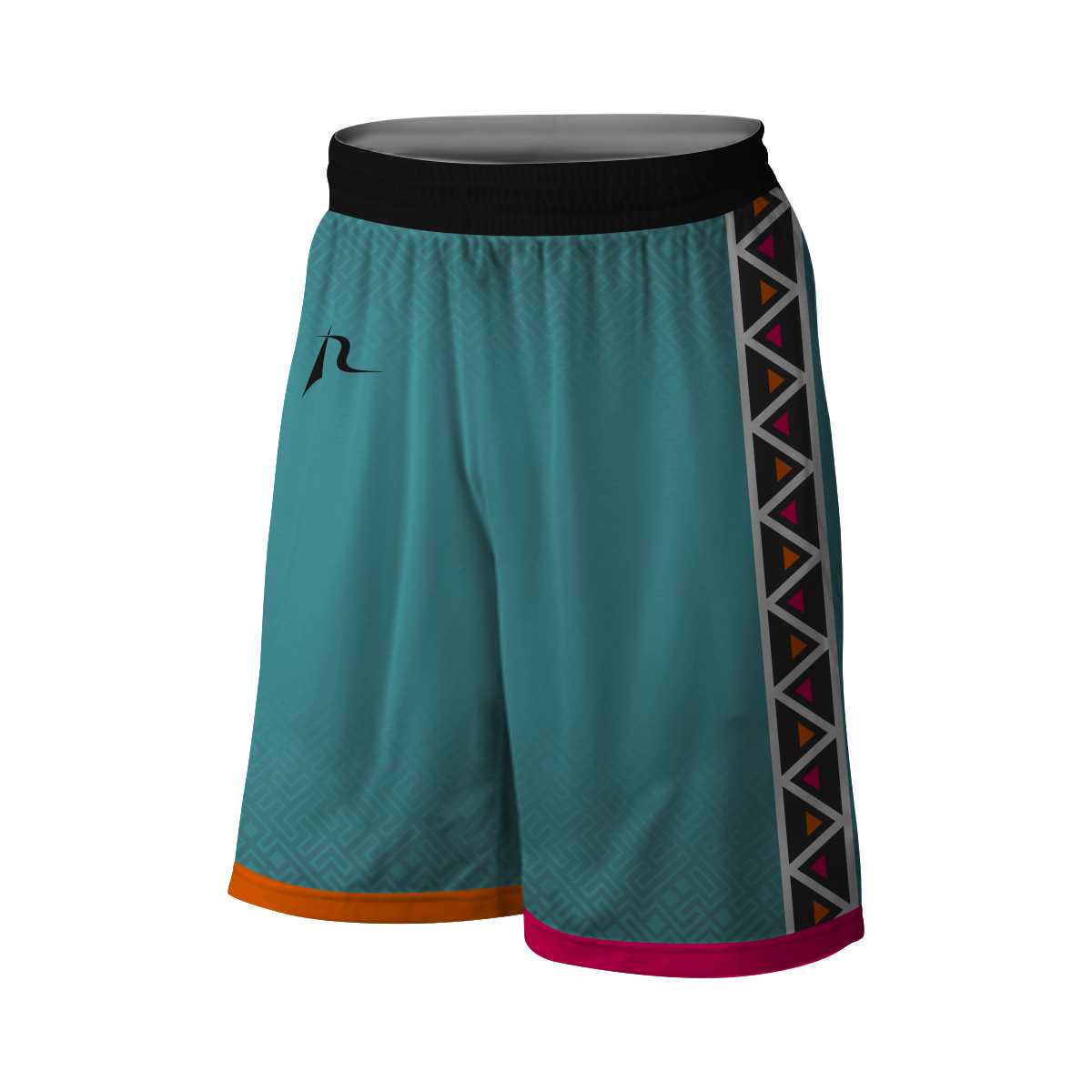 Team Rebel Sports Basketball Shorts Design 5 - 2024